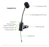 Drahtloses Mikrofon für Saxophon Acemic ST-5