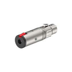 Audio Adapter XLR 3-polig Buchse auf 6,3 mm Stereo Buchse mit Verriegelung Roxtone RA3XFJF
