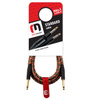 Red's Music Instrumentenkabel - Klinke 6,3mm / Klinke 6,3mm - FOP geflochtenes Kabel - GCF1150RA - 5m