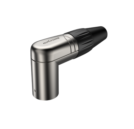 3 poliger rechtwinkliger XLR-Stecker Roxtone RX3RMP-NT
