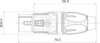 5-polige XLR-Buchse Roxtone RX5F-NT