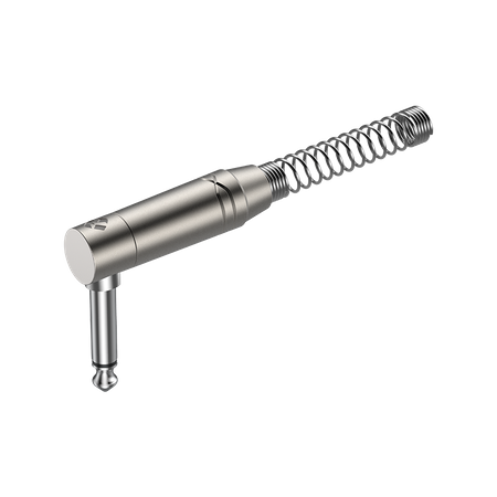 Instrumentenkabel 6,3 mm Mono-Klinke auf 6,3 mm Mono-Klinke gewinkelt, 10 m Roxtone SGJJ110L10