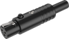 Mini XLR 3-Pin Buchse Roxtone RMX3F-B