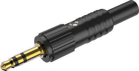 3.5mm Stereo-Stecker, vergoldetes Gehäuse Roxtone RMJ3PL-B