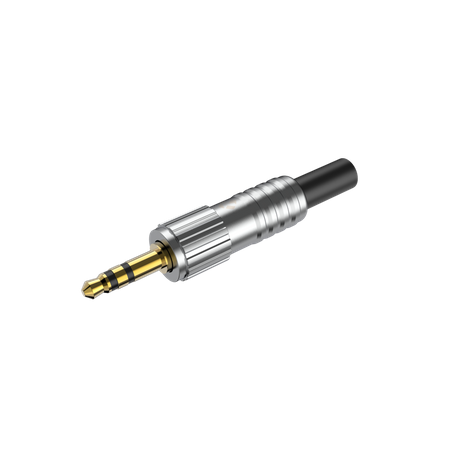 3.5mm Stereo-Stecker, vergoldetes Gehäuse Roxtone RMJ3PL-C
